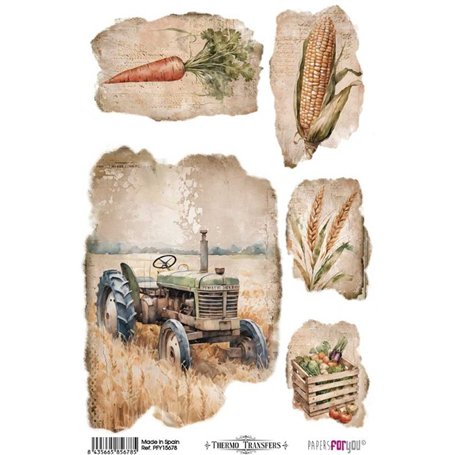 Thermo Transfers 20x30cm Farm I