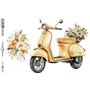 Thermo Transfers Vespas & Flowers I 20x30cm 