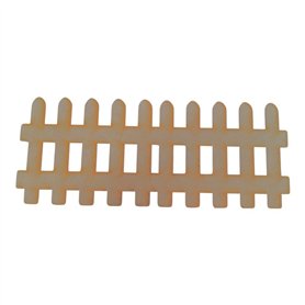 Valla de 15 x 6 cm en DM de 3 mm.