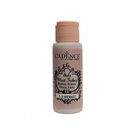 Pintura Textil Arrowroot CADENCE 59ml Arrowroot