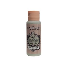 Pintura Textil Fine Green CADENCE 59ml