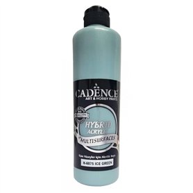 Pintura Acrílica Multisuperficie Hybrid  Ice Green, 500 ml