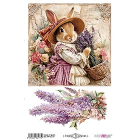 Thermo Transfers 20x30cm (Rabbits & Garden IV)