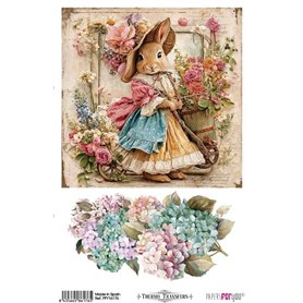 Thermo Transfers 20x30cm (Rabbits & Garden III)