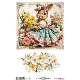 Thermo Transfers 20x30cm (Rabbits & Garden I)