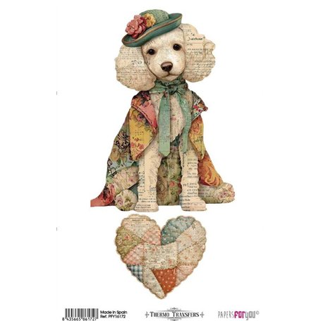 Thermo Transfers 20x30cm (Patchwork Paws III)