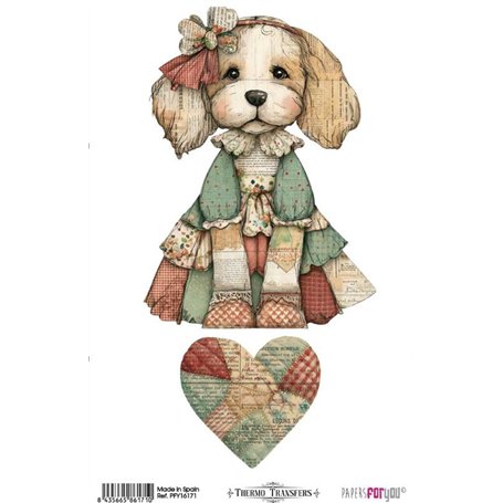 Thermo Transfers 20x30cm (Patchwork Paws II)