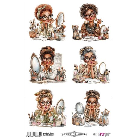 Thermo Transfers 20x30cm (Make-Up II)
