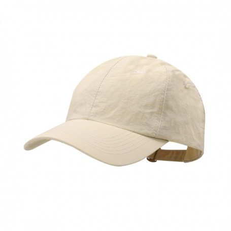 Gorra nylon cierre ajustable hebilla