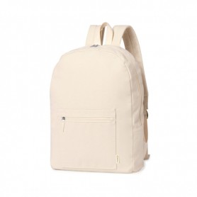 Mochila algodón orgánico nature 34x43x9cm
