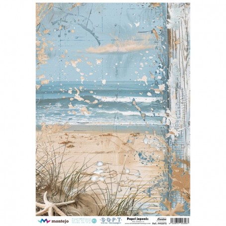 Papel Japonés Soft – Papel decorativo para Decoupage Artesanias Montejo PAPEL DE ARROZ JAPONES A3 30x41cm