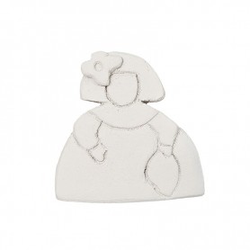 Menina 7x7cm