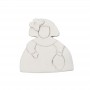 Menina 7x7cm