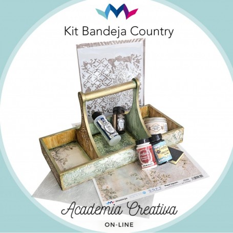 Kit Bandeja Country ACADEMIA CREATIVA