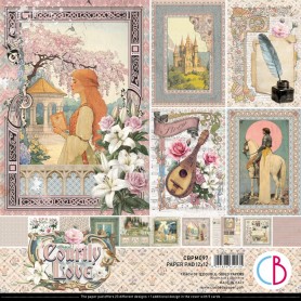 Courtly Love  Paper Pad 12x12"