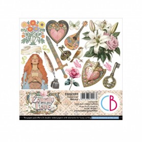 Courtly Love Fussy Cut Pad 6x6"