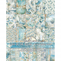 Mixed Media book Edge of the Ocean  A4 Maxi