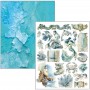 Mixed Media book Edge of the Ocean  A4 Maxi