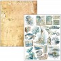 Mixed Media book Edge of the Ocean  A4 Maxi