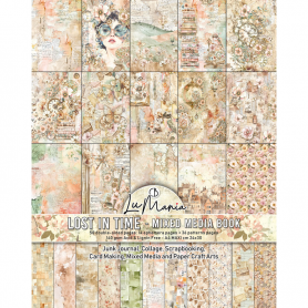 Mixed Media book Lost in Time  A4 Maxi