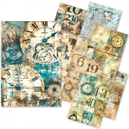 A5 Tissue Paper Fragments of Time