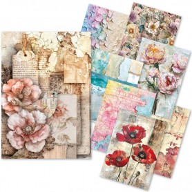 A5 Tissue Paper  Wild Blossom