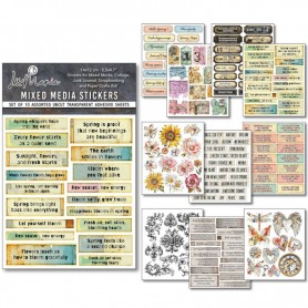 Sticker Set 10/Pkg The sound of spring