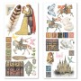 Courtly Love Art Stickers transparent adhesive she