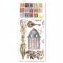 Courtly Love Art Stickers transparent adhesive she