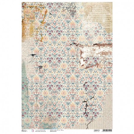 Rice Paper A3 Medieval Wall