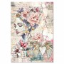 Rice Paper A4 MIXED 4/Pkg The sound of spring