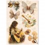 Rice Paper A5 MIXED 8/Pkg Seventies