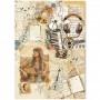 Rice Paper A5 MIXED 8/Pkg Seventies