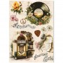Rice Paper A5 MIXED 8/Pkg Seventies