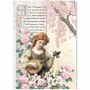 Rice Paper A5 MIXED 8/Pkg Courtly Love
