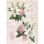 Rice Paper A5 MIXED 8/Pkg Courtly Love