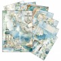 Rice Paper A5 MIXED 8/Pkg Edge of the Ocean