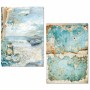 Rice Paper A5 MIXED 8/Pkg Edge of the Ocean