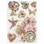 Rice Paper A3 MIXED 3/Pkg The sound of spring