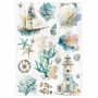 Rice Paper A3 MIXED 3/Pkg Edge of the Ocean