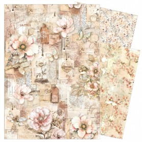 Rice Paper A3 MIXED 3/Pkg Lost in Time