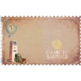 Papel Arroz 54x33 cm 25-30 gr. (Buen Camino  I)