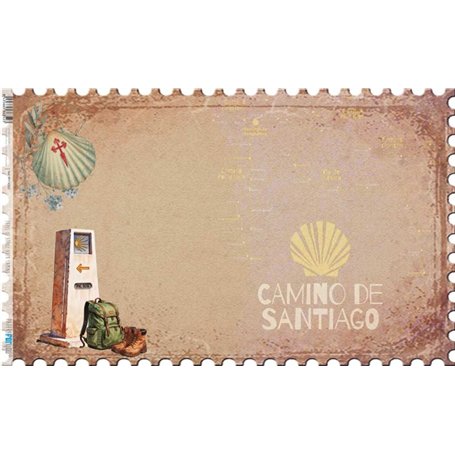Papel Arroz 54x33 cm 25-30 gr. (Buen Camino  I)