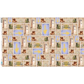 Papel Arroz 54x33 cm 25-30 gr. (Buen Camino  III)