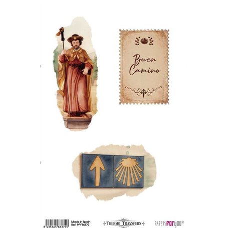 Thermo Transfers 20x30cm (Buen Camino VI)