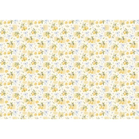 Tela Encuadernar Decorada 70x50cm (Dolce Vita II)