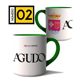 Taza Arraigo Escudo Agudo