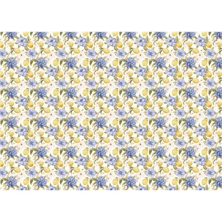 Tela Encuadernar Decorada 70x50cm (Dolce Vita III)