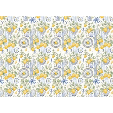 Papel Arroz 54x33 cm 25-30 gr. (Dolce Vita I)