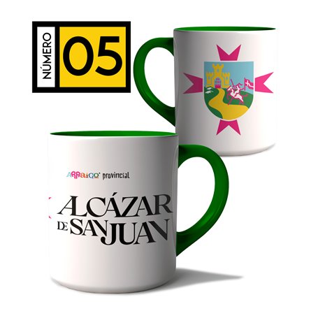 Taza Arraigo Escudo Alcázar De San Juan